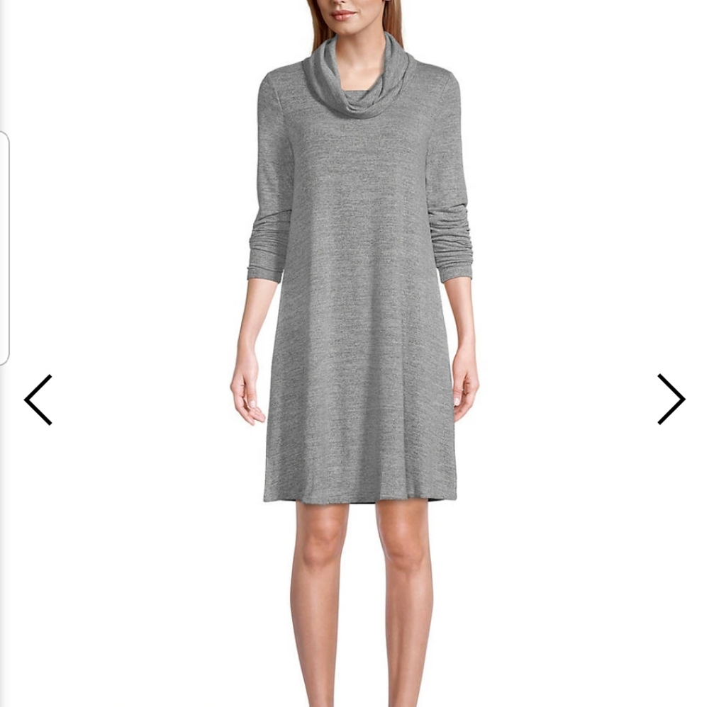 NWOT - Loft cowl neck sweater dress